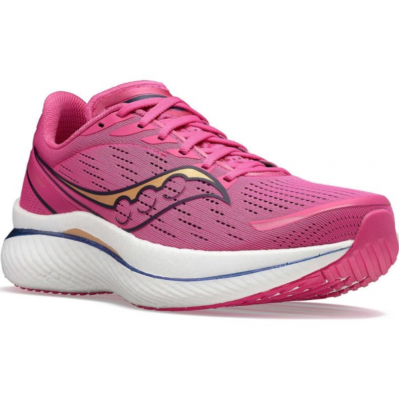 Pink Saucony Endorphin Speed 3 Men's Running Shoes | EGYPT BYTEQV