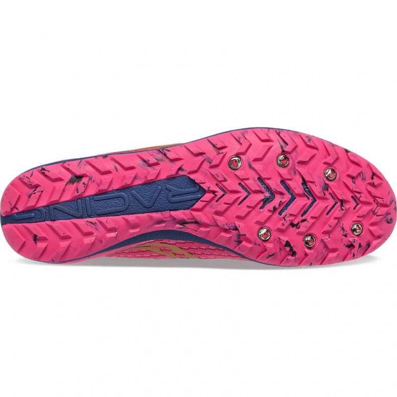 Pink Saucony Havok XC 3 Men's Spikes | EGYPT ZJQVDM