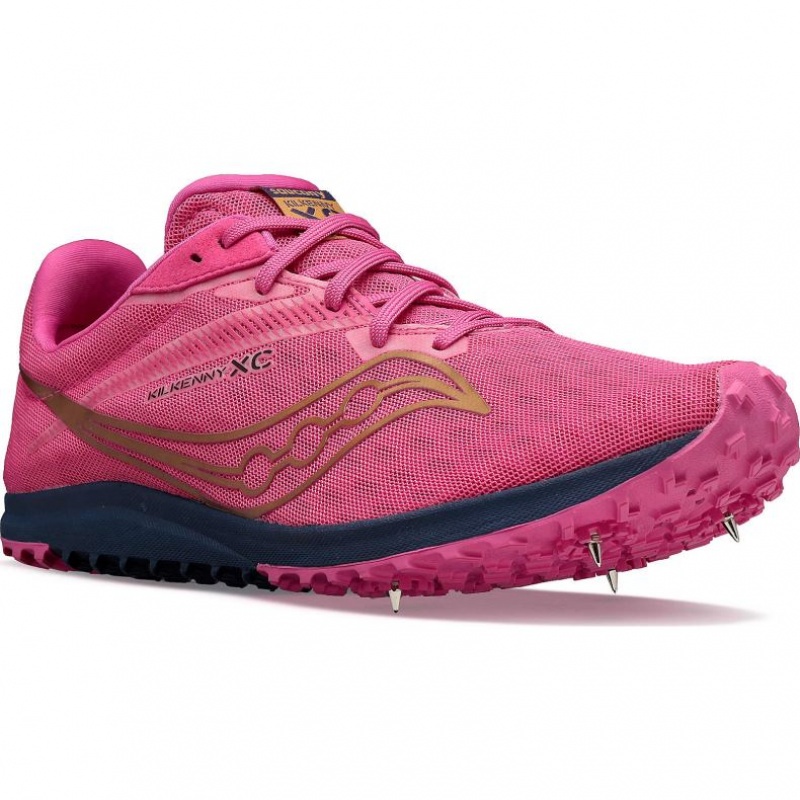 Pink Saucony Kilkenny XC9 Men's Spikes | EGYPT NGWZQK