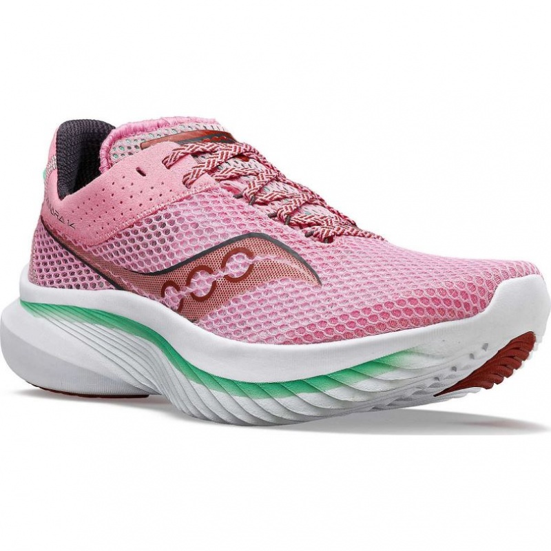 Pink Saucony Kinvara 14 Women's Running Shoes | EGYPT PCDMNX