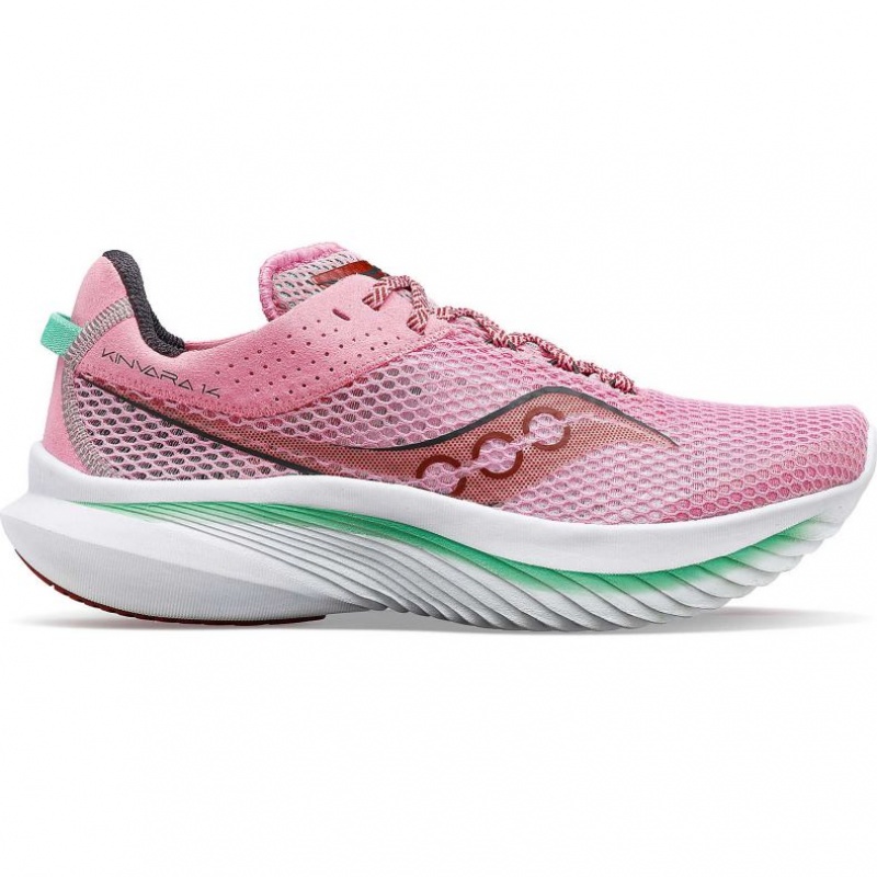 Pink Saucony Kinvara 14 Women\'s Running Shoes | EGYPT PCDMNX