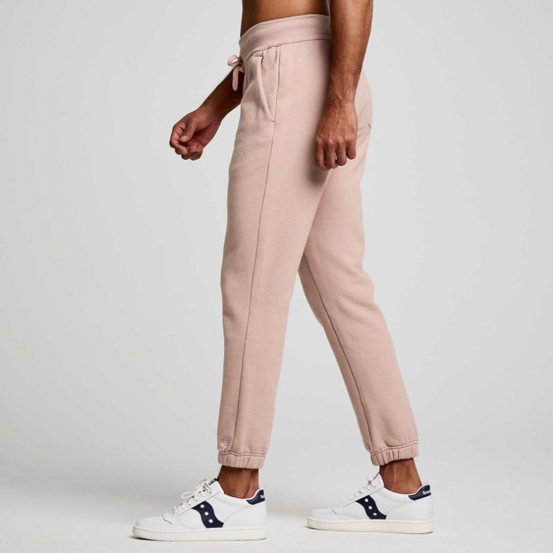 Pink Saucony Recovery Men's Jogger | EGYPT PREZVD