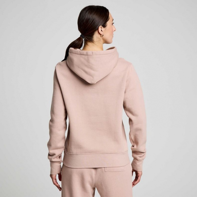 Pink Saucony Recovery Women's Hoodie | EGYPT VJSDWC