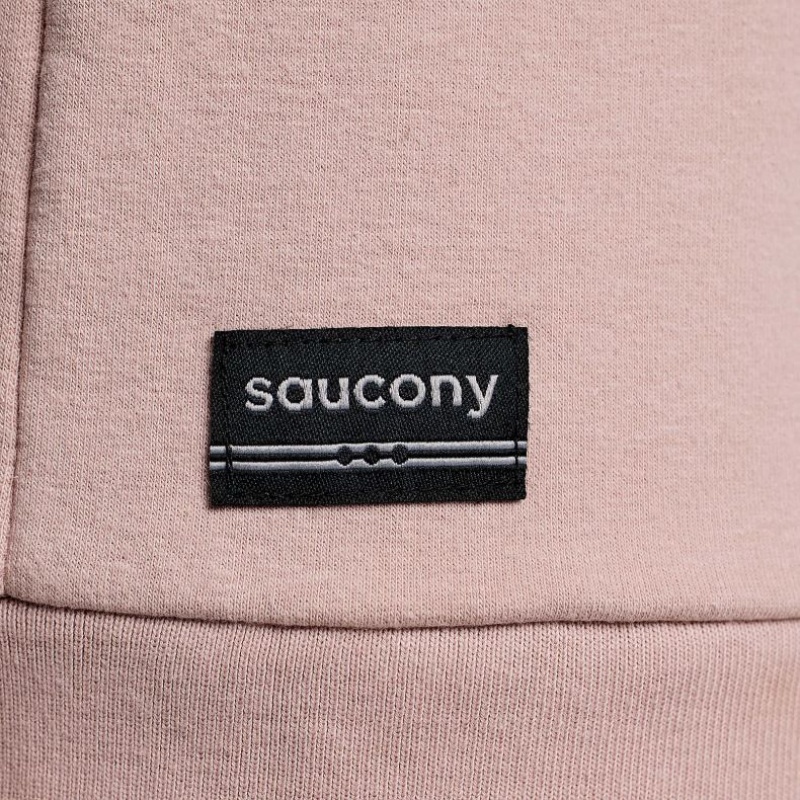 Pink Saucony Recovery Zip Tunic Women's Hoodie | EGYPT LOTBQE