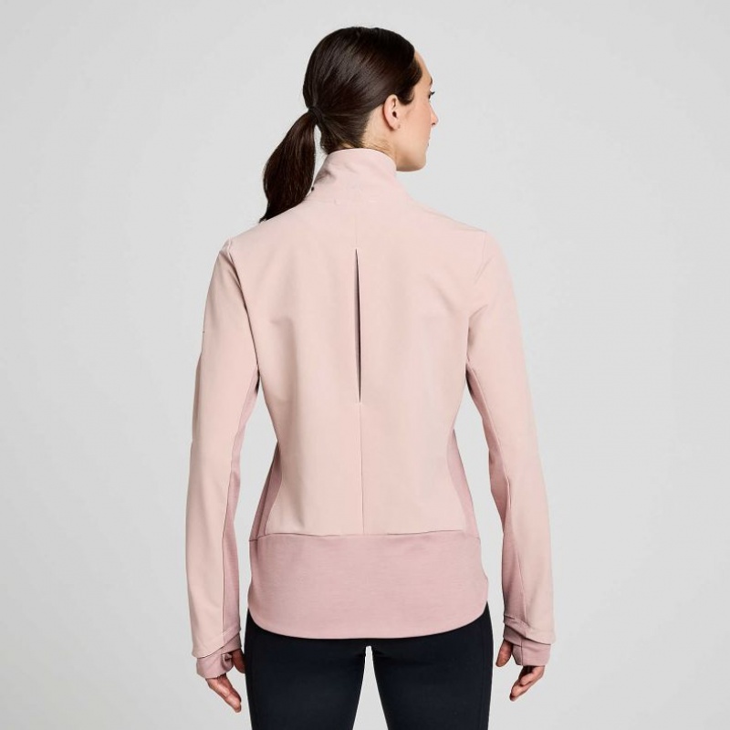 Pink Saucony Triumph Women's Jacket | EGYPT WSZIEL