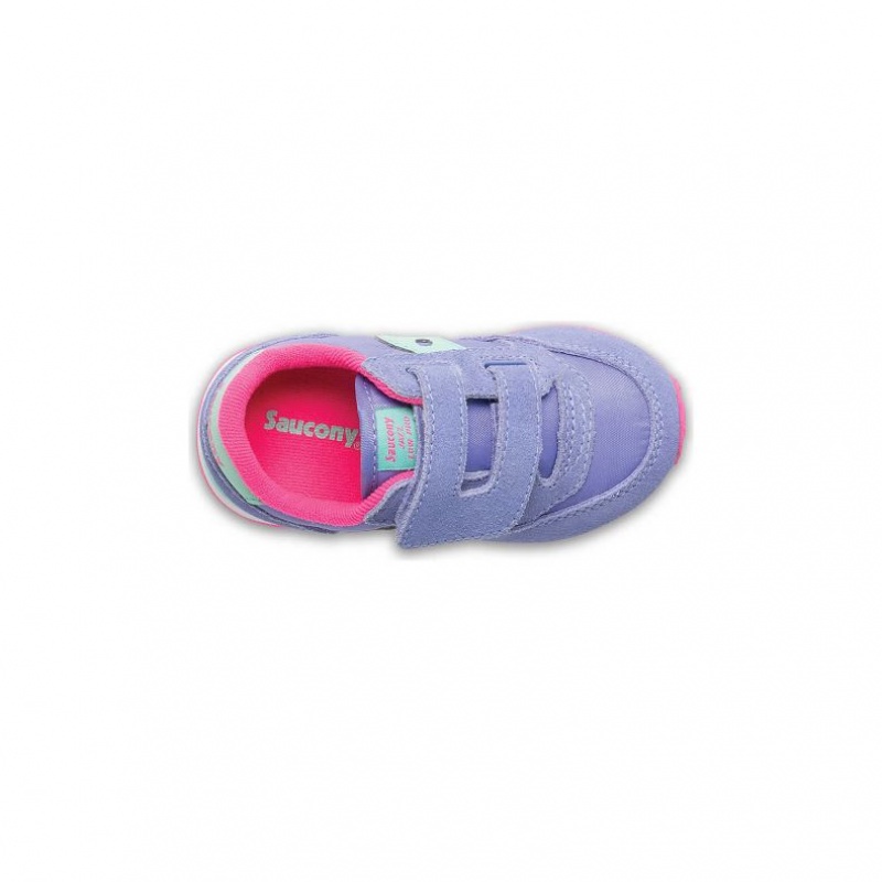 Purple Saucony Baby Jazz Hook & Loop Little Kids' Sneakers | EGYPT XJYGZQ