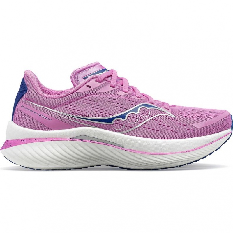 Purple Saucony Endorphin Speed 3 Women\'s Running Shoes | EGYPT VXNHUP