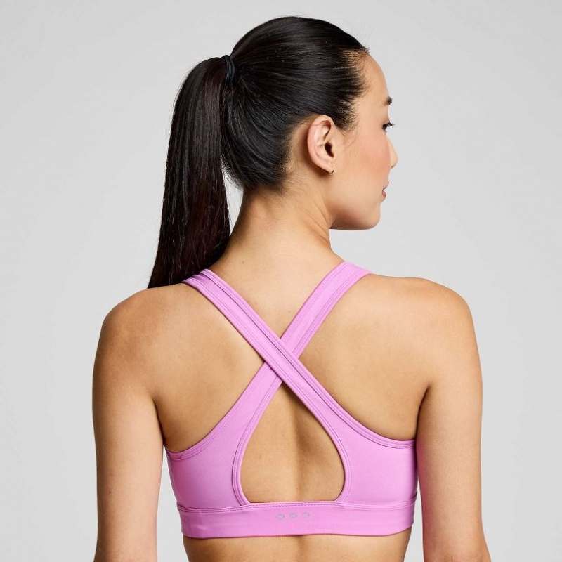 Purple Saucony Fortify Women's Bra | EGYPT DTKCHI