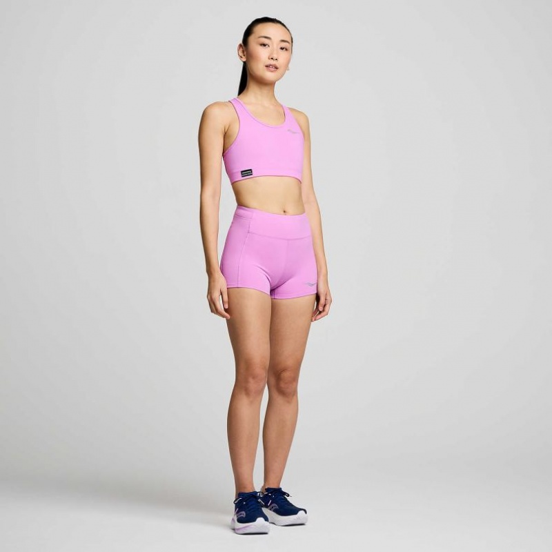 Purple Saucony Fortify Women's Bra | EGYPT DTKCHI