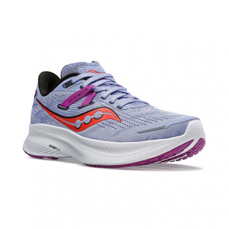 Purple Saucony Guide 16 Women's Running Shoes | EGYPT XFIRGP