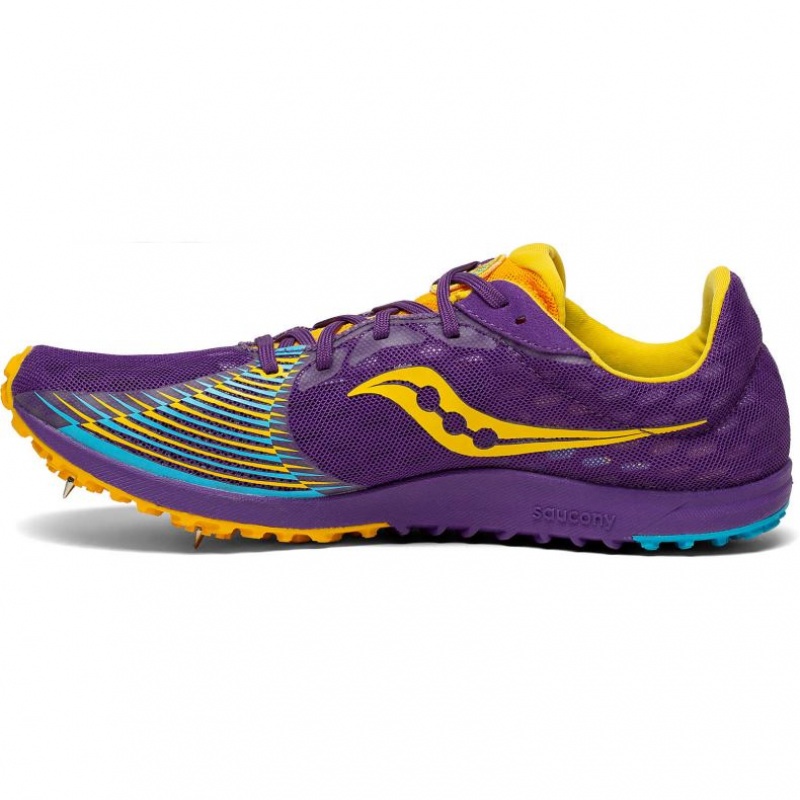 Purple Saucony Kilkenny XC9 Women's Spikes | EGYPT RFAMGH