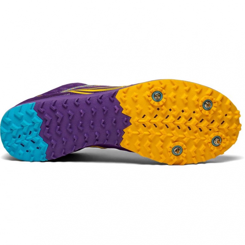 Purple Saucony Kilkenny XC9 Women's Spikes | EGYPT RFAMGH