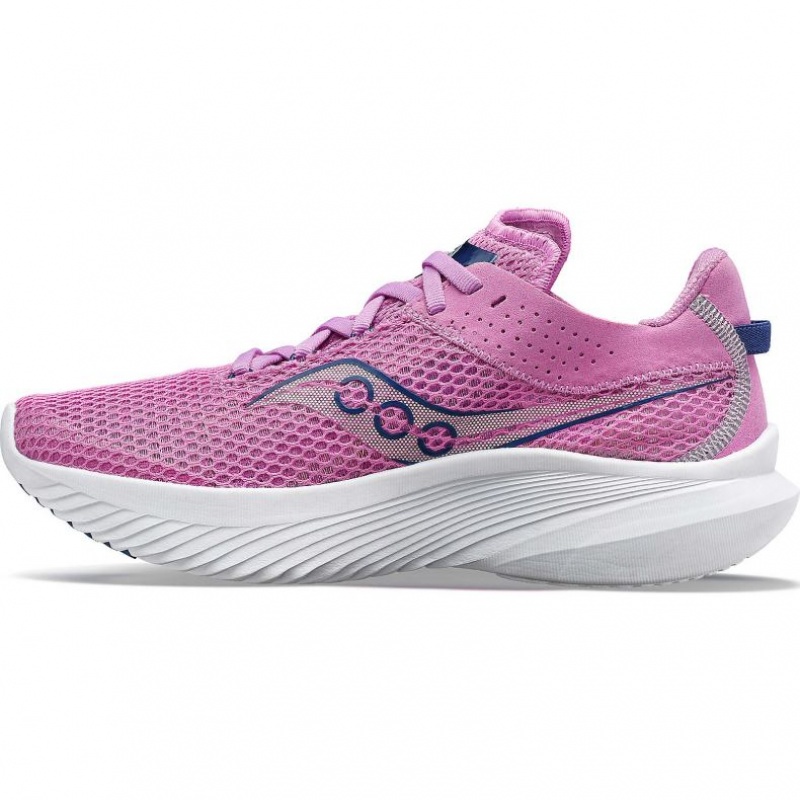 Purple Saucony Kinvara 14 Women's Running Shoes | EGYPT QWKHJG