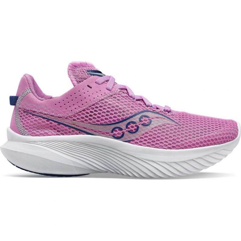 Purple Saucony Kinvara 14 Women\'s Running Shoes | EGYPT QWKHJG