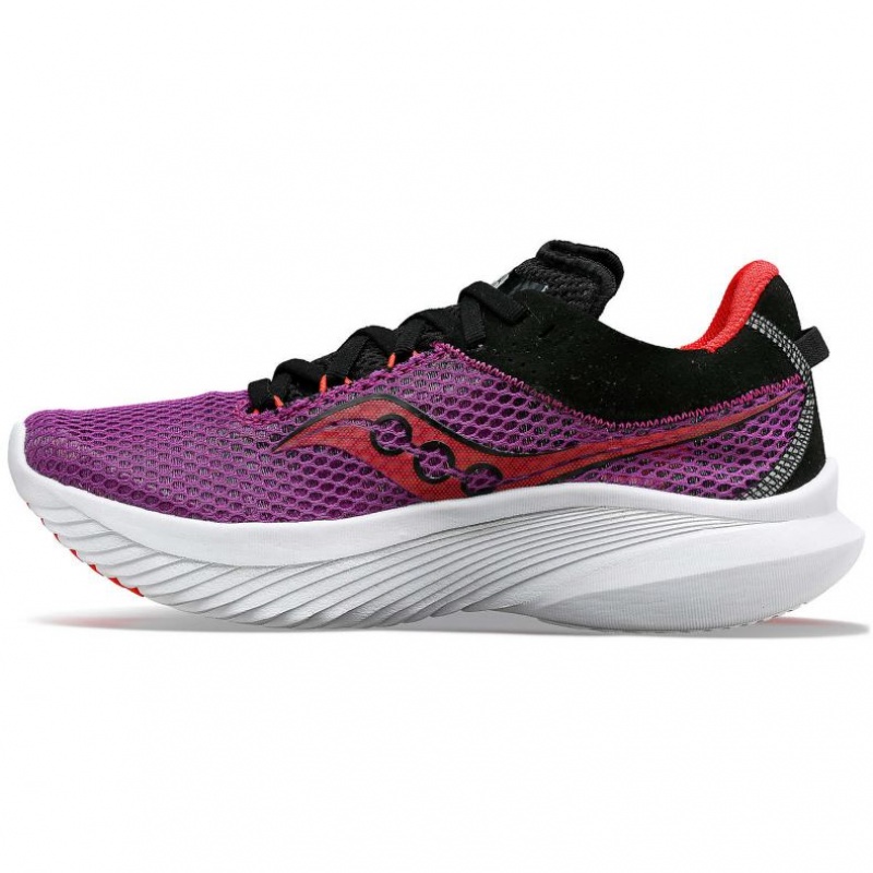 Purple Saucony Kinvara 14 Women's Running Shoes | EGYPT IDTGNE