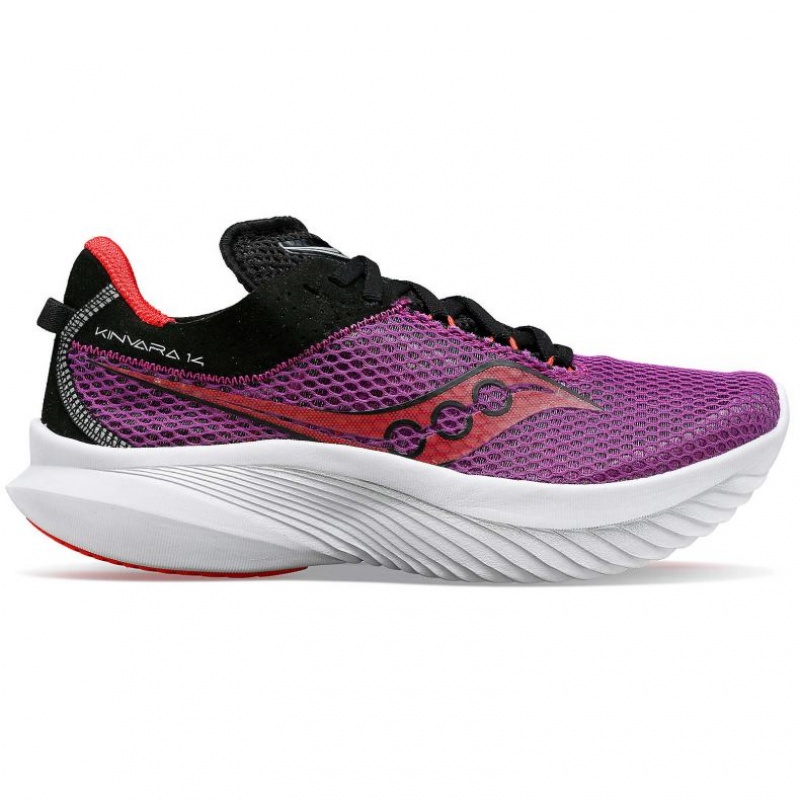 Purple Saucony Kinvara 14 Women\'s Running Shoes | EGYPT IDTGNE