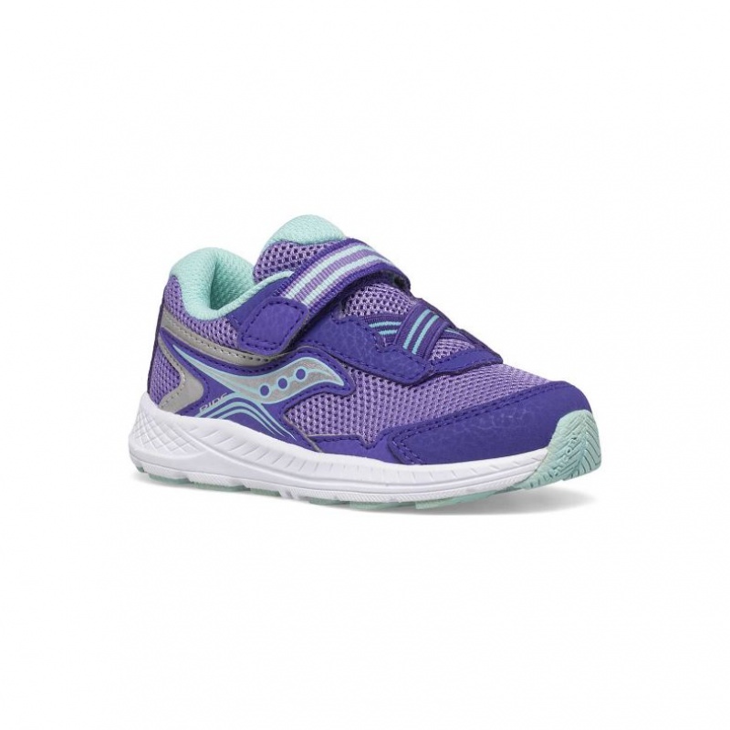 Purple Saucony Ride 10 Jr. Big Kids' Sneakers | EGYPT YOXFBL