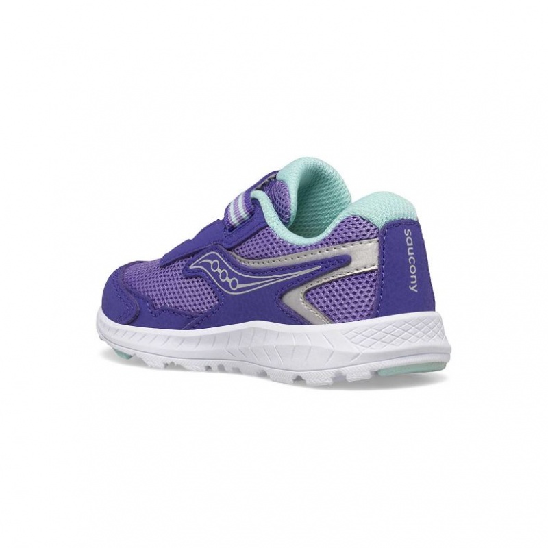 Purple Saucony Ride 10 Jr. Big Kids' Sneakers | EGYPT YOXFBL