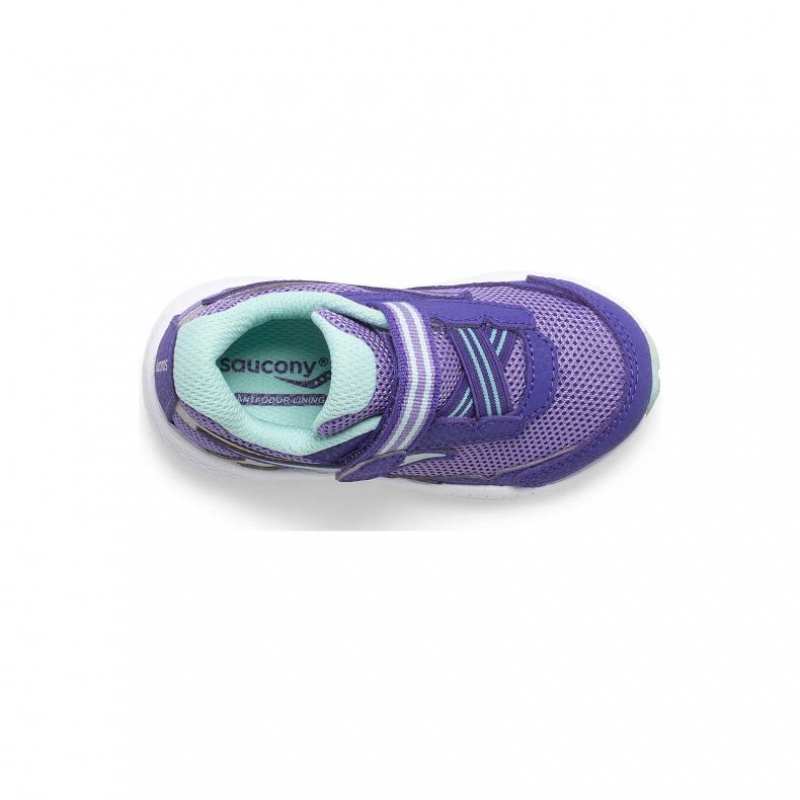 Purple Saucony Ride 10 Jr. Big Kids' Sneakers | EGYPT YOXFBL