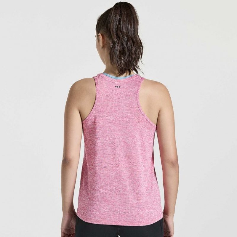 Purple Saucony Stopwatch Women's Singlet | EGYPT KXTZLM