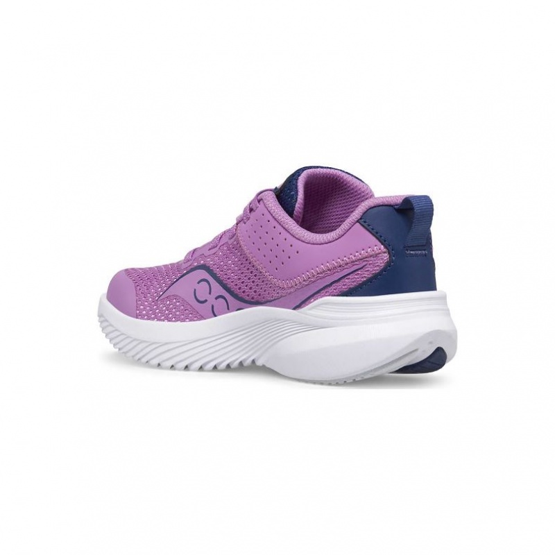 Purple / Indigo Saucony Kinvara 14 Big Kids' Sneakers | EGYPT IHOYZK