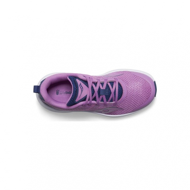 Purple / Indigo Saucony Kinvara 14 Big Kids' Sneakers | EGYPT IHOYZK