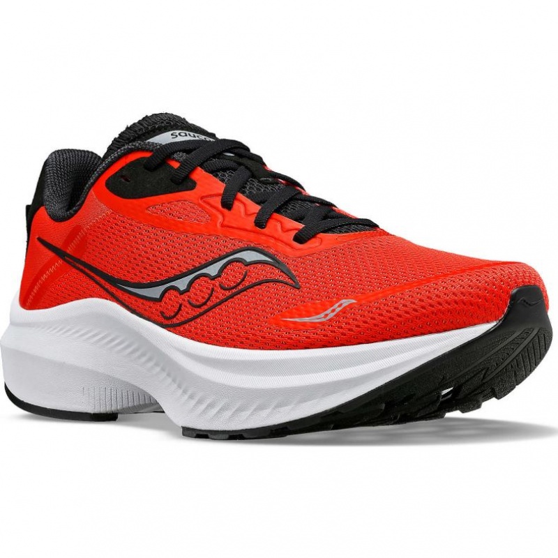 Red Saucony Axon 3 Men's Running Shoes | EGYPT XBVPMY