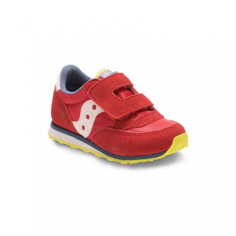 Red Saucony Baby Jazz Hook & Loop Little Kids' Sneakers | EGYPT FHYCPI