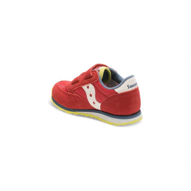 Red Saucony Baby Jazz Hook & Loop Little Kids' Sneakers | EGYPT FHYCPI