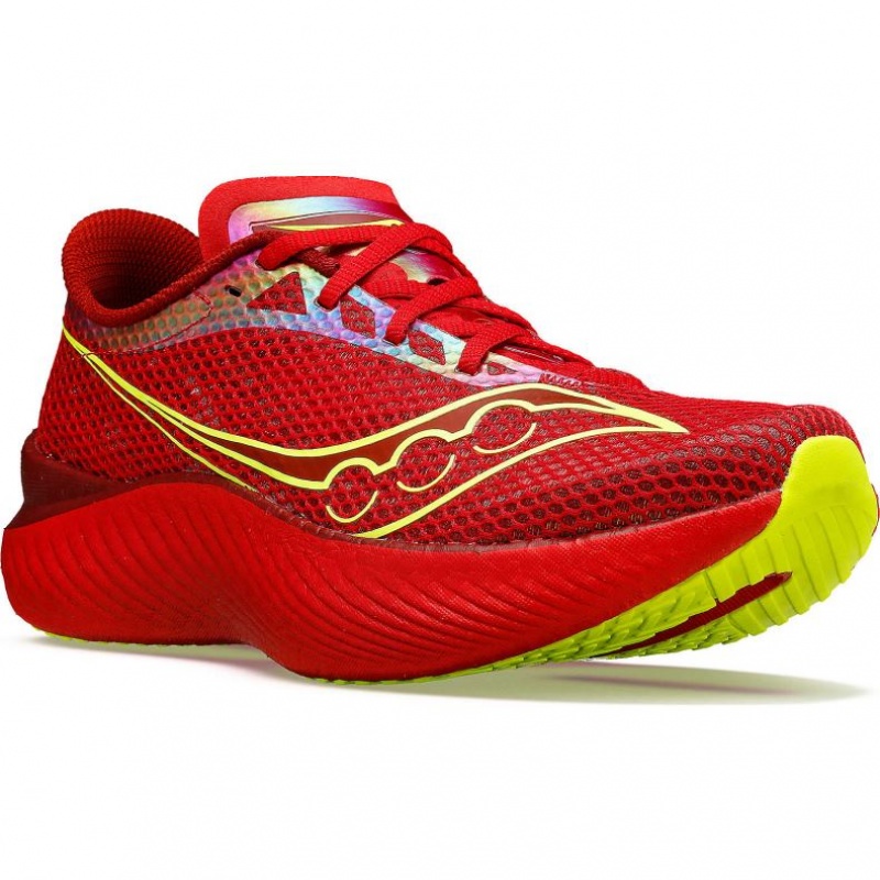 Red Saucony Endorphin Pro 3 Men's Running Shoes | EGYPT LQCXIP