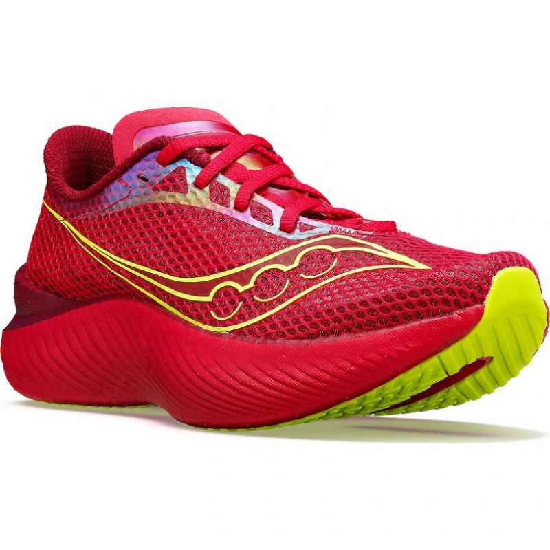 Red Saucony Endorphin Pro 3 Women's Running Shoes | EGYPT YNMFWV