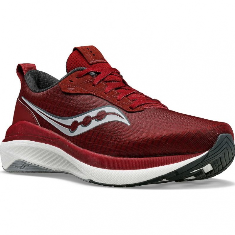 Red Saucony Freedom Crossport Men's Running Shoes | EGYPT LDPUNZ