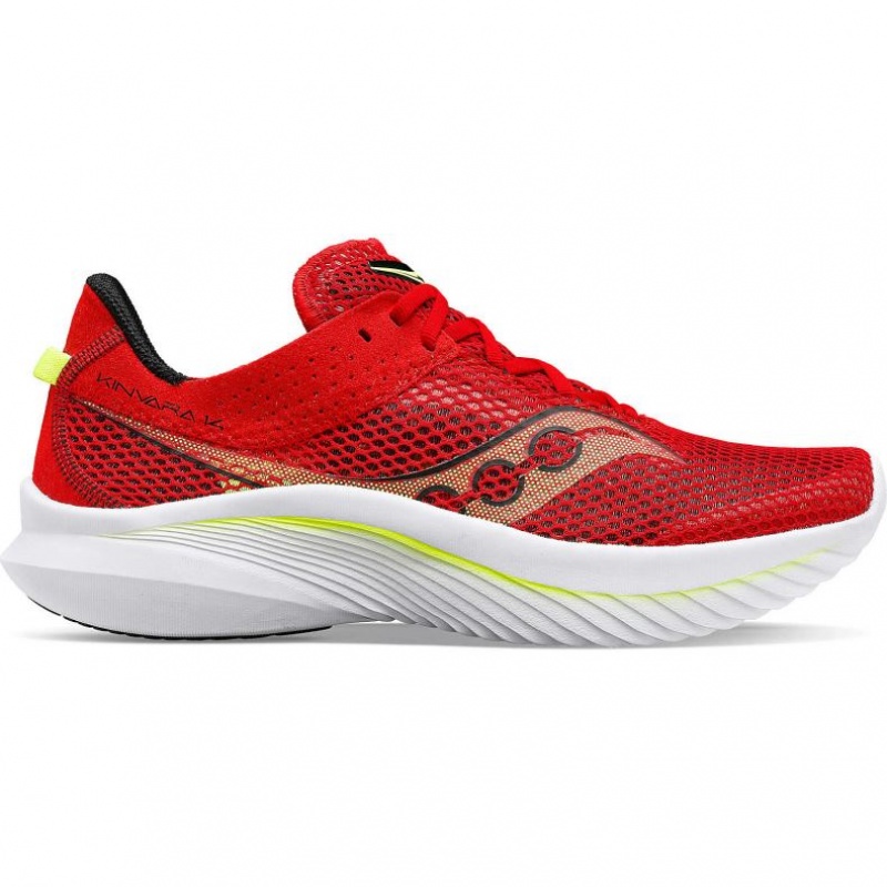 Red Saucony Kinvara 14 Men\'s Running Shoes | EGYPT SRCVFD