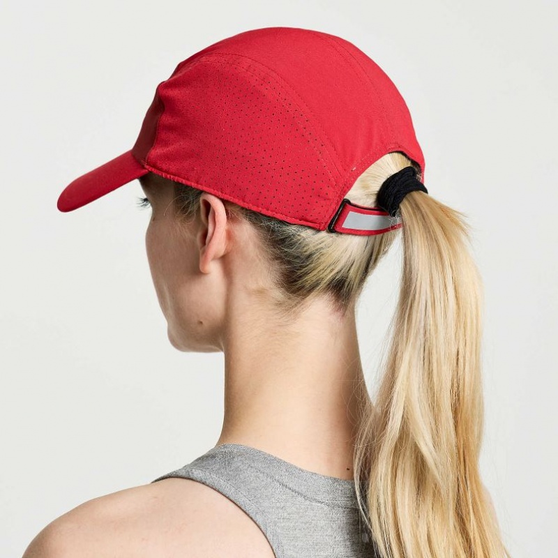 Red Saucony Outpace Women's Hat | EGYPT APGJTC