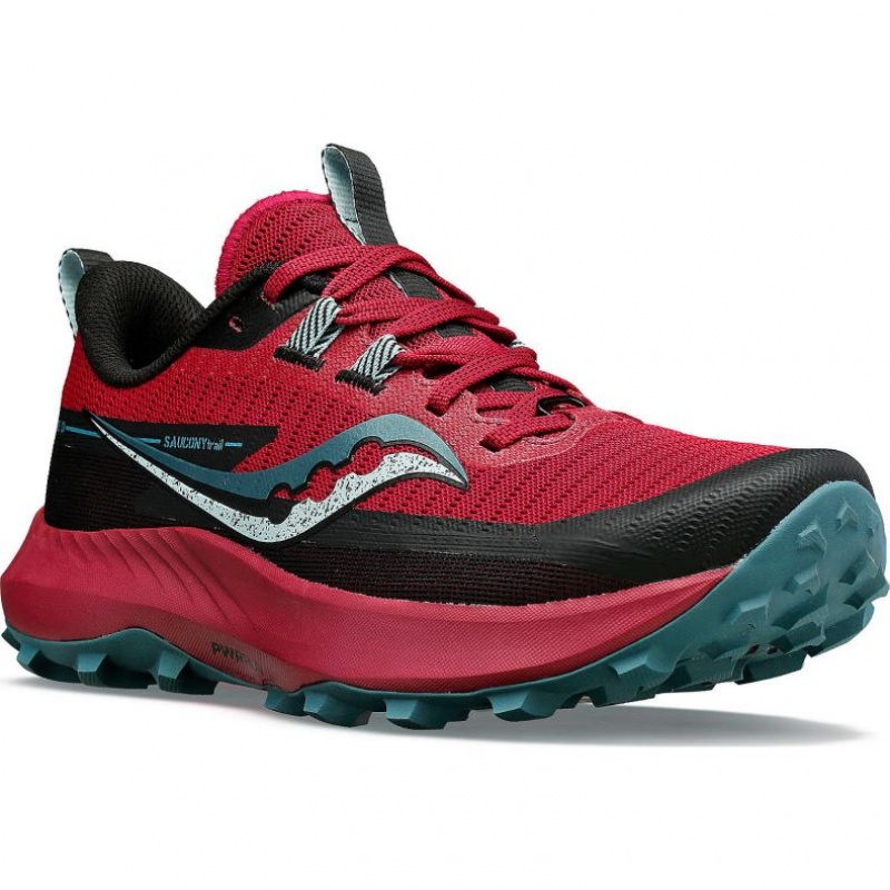 Red Saucony Peregrine 13 Women's Trail Running Shoes | EGYPT DVHRQM