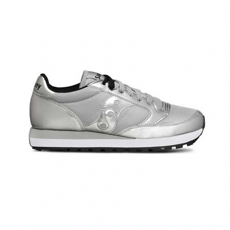 Silver Saucony Jazz Original Women\'s Sneakers | EGYPT ZLKHND