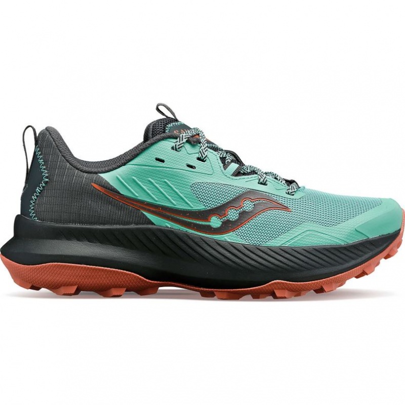 Turquoise Saucony Blaze TR Women\'s Trail Running Shoes | EGYPT HIBDSL