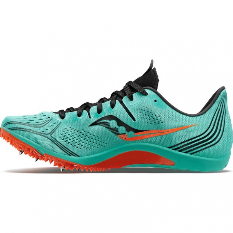 Turquoise Saucony Endorphin 3 Men's Spikes | EGYPT NUSHEB