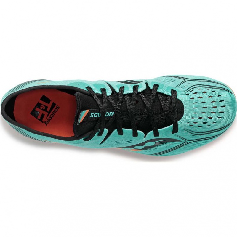 Turquoise Saucony Endorphin 3 Men's Spikes | EGYPT NUSHEB