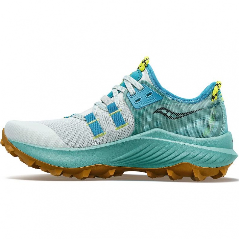 Turquoise Saucony Endorphin Rift Women's Trail Running Shoes | EGYPT MZVSJX