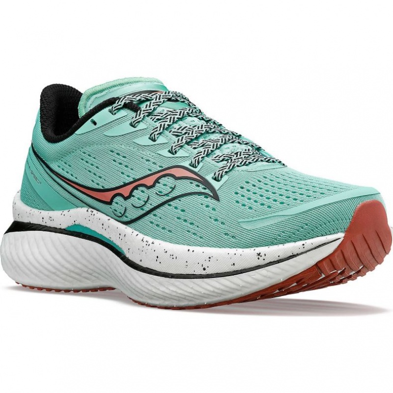 Turquoise Saucony Endorphin Speed 3 Women's Running Shoes | EGYPT KALYSZ