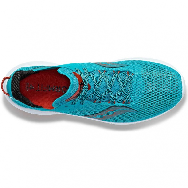 Turquoise Saucony Kinvara 14 Men's Running Shoes | EGYPT MDOGYK