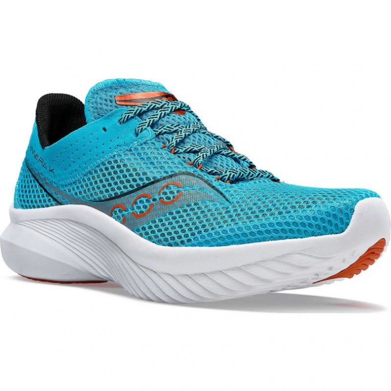 Turquoise Saucony Kinvara 14 Men's Running Shoes | EGYPT MDOGYK