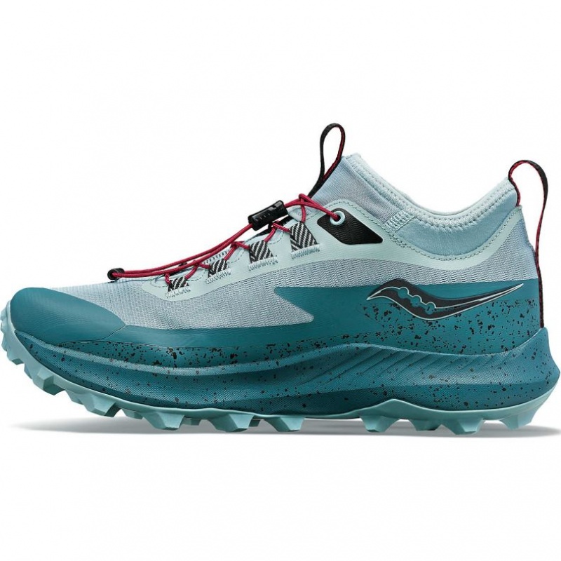 Turquoise Saucony Peregrine 13 ST Women's Trail Running Shoes | EGYPT ETYVSB