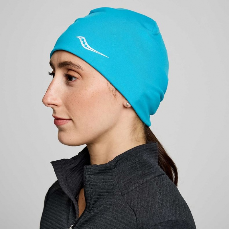 Turquoise Saucony Solstice Women\'s Beanie | EGYPT TJMEVR