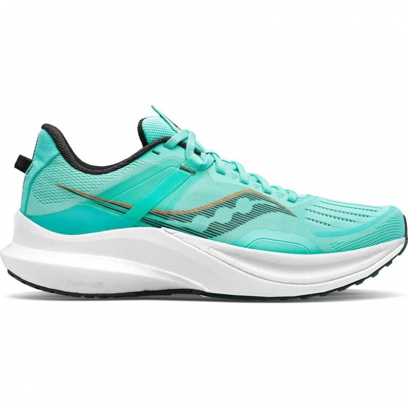 Turquoise Saucony Tempus Men\'s Running Shoes | EGYPT WEKDRM