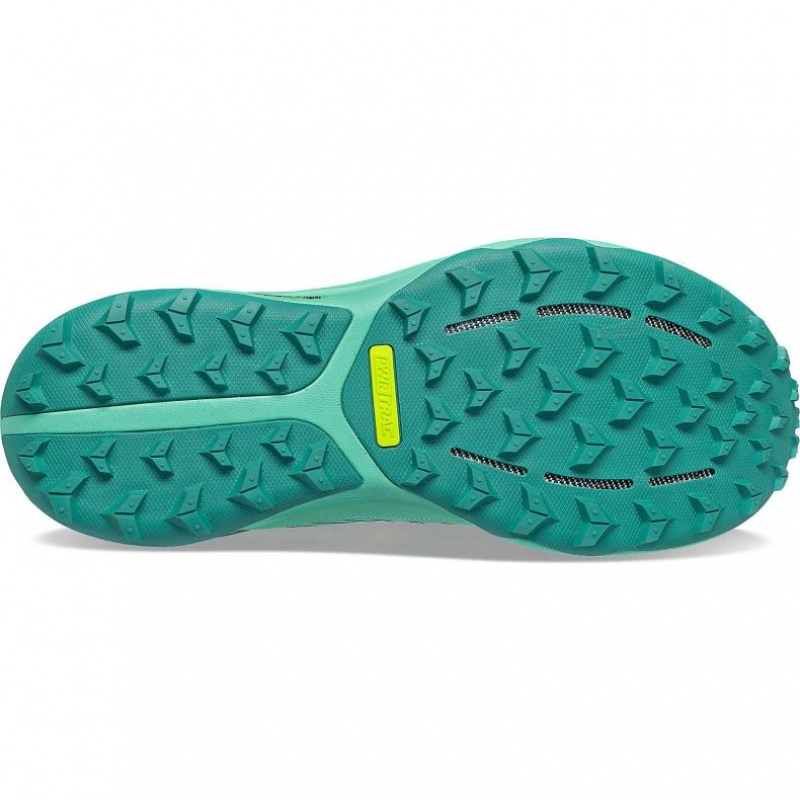 Turquoise Saucony Ultra Ridge GTX Women's Trail Running Shoes | EGYPT SWTUFR