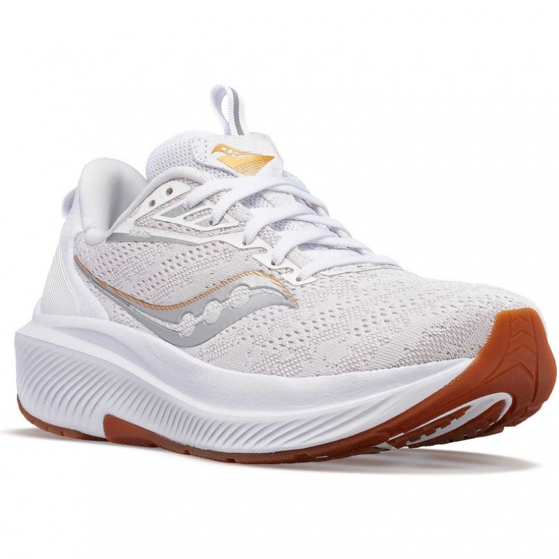 White Saucony Echelon 9 Men's Running Shoes | EGYPT LEQYDJ