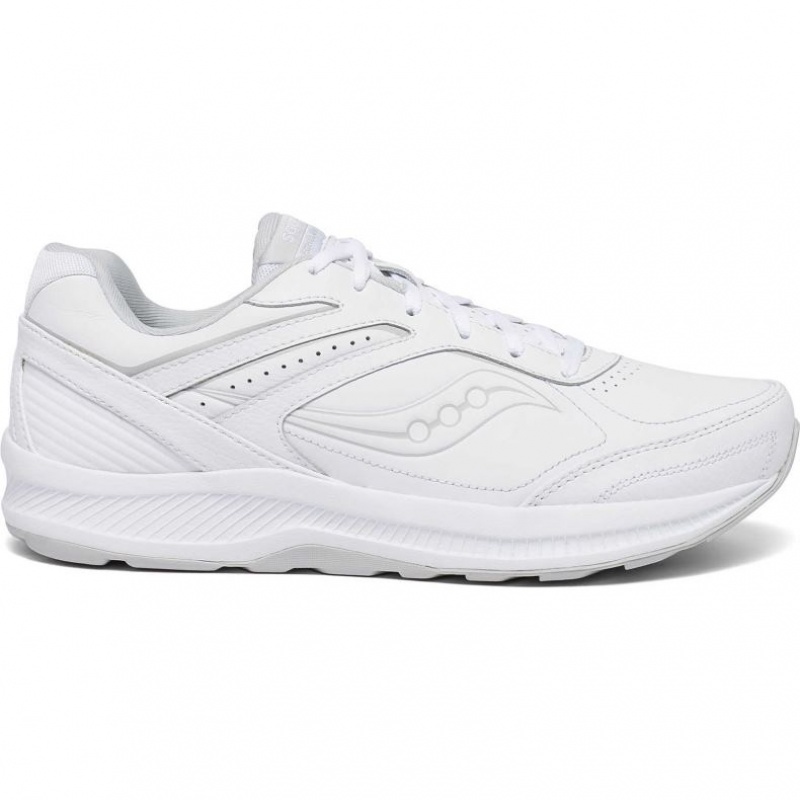 White Saucony Echelon Walker 3 Extra Men\'s Wide Running Shoes | EGYPT YLXEFW