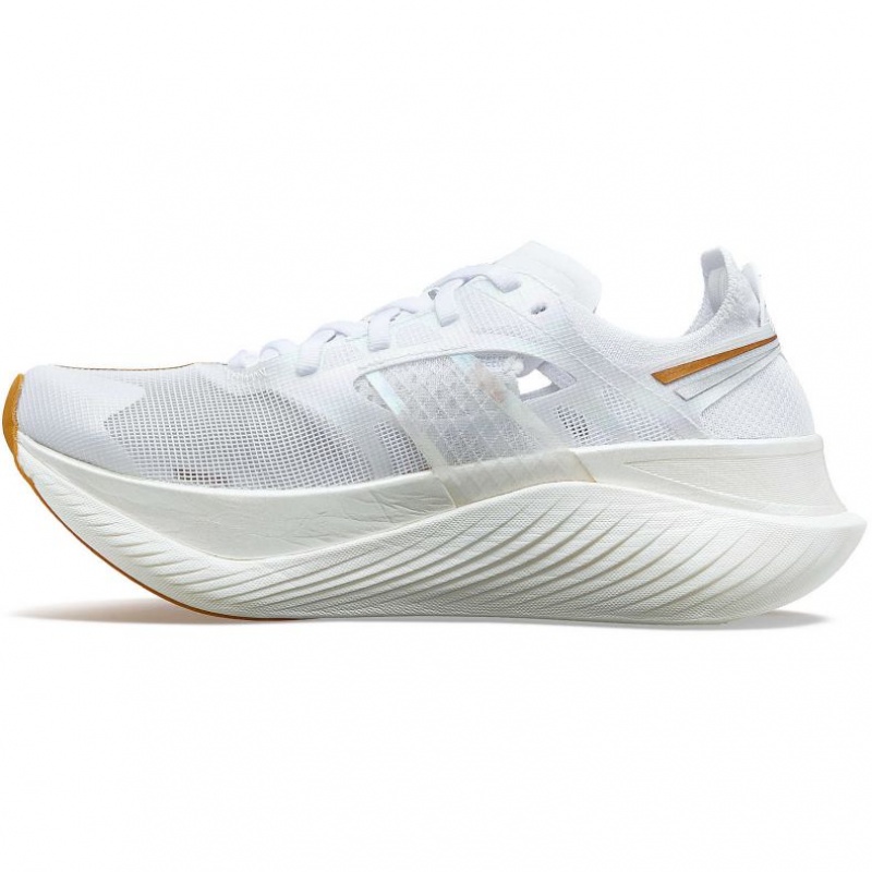 White Saucony Endorphin Elite Men's Running Shoes | EGYPT DZRKFH